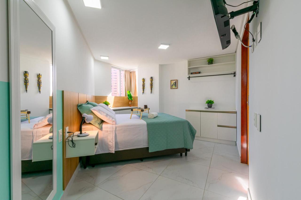 Studio Encantador - Garagem - Piscina Na Cobertura João Pessoa Kültér fotó